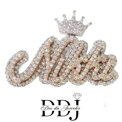 custom "nikki" pendant