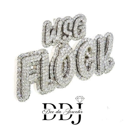 Custom"FLOCK" pendant