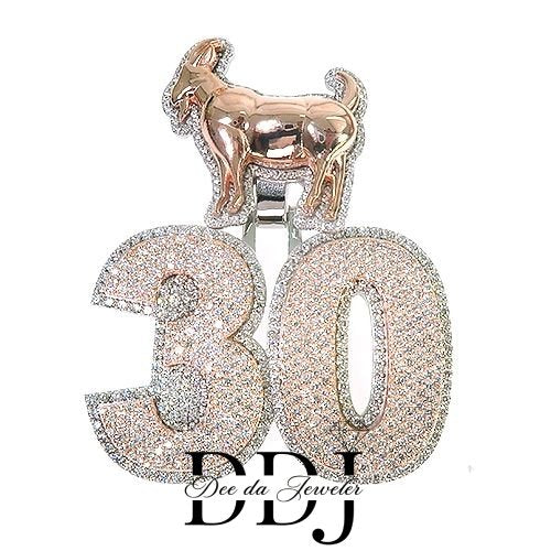 custom "GOAT" pendant