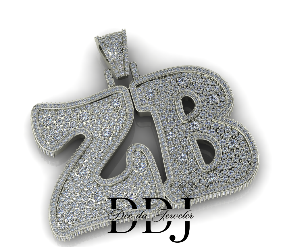 Custom"ZB'Pendant